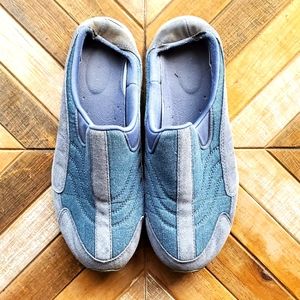 Blue Slip on Easy Spirit Sneakers
